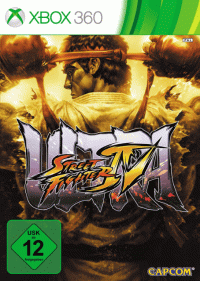 Ultra Street Fighter IV PAL Xbox 360  box art